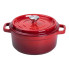Каструля чавунна емальована 3 л з кришкою Ø24 см Помаранчева HP-1-3O (LG-HP-1-3O)