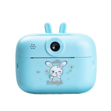Дитяча фотокамера з миттєвим друком знімків «Зайчик» синій HPS1BL (LG-2140008465) Дитяча фотокамера з миттєвим друком знімків «Зайчик» синій HPS1BL (LG-2140008465)