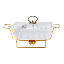 Марміт порцелянаовий на 1 літр із підігрівом на металевій підставці HP1028 (LG-HP1028) Марміт порцелянаовий на 1 літр із підігрівом на металевій підставці HP1028 (LG-HP1028)