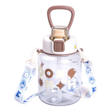 Пляшка для води дитяча 650 мл на ремінці пляшечка з трубочкою для дитини для спорту і школи Water bottle HP-14-43BR (LG-HP-14-43BR) Пляшка для води дитяча 650 мл на ремінці пляшечка з трубочкою для дитини для спорту і школи Water bottle HP-14-43BR (LG-HP-14-43BR)