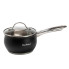 Набір посуду для приготування з нержавіючої сталі 12 предметів, чорний HP33548 (LG-HP33548)