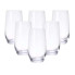 Набір склянок 6 штук по 360 мл прозорий HP557 (LG-2148787639)