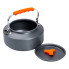 Набір туристичного посуду в сумці для походу та кемпінгу: каструля, сковорода, чайник HP39578C (LG-HP39578C)