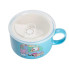 Миска для локшини порцелянова 770 мл із герметичною кришкою, блакитна HP-15-15 (LG-2350684555)