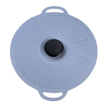 Багаторазова силіконова кришка для універсальна 32 х 28 см сіра HP34540L (LG-2183953899) Багаторазова силіконова кришка для універсальна 32 х 28 см сіра HP34540L (LG-2183953899)