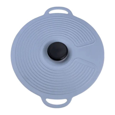 Багаторазова силіконова кришка для універсальна 32 х 28 см сіра HP34540L (LG-2183953899)