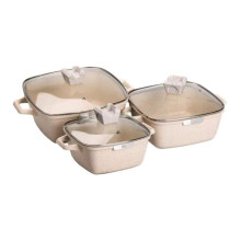 Набір з 3 квадратних каструль, 20, 24, 28 см, алюміній, товсте дно MGC HP-4-403 (LG-2358506253) Набір з 3 квадратних каструль, 20, 24, 28 см, алюміній, товсте дно MGC HP-4-403 (LG-2358506253)