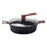 Набір для приготування з антипригарним покриттям 4 предмети, чорний HP33531B (LG-HP33531B)