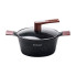 Набір для приготування з антипригарним покриттям 4 предмети, чорний HP33531B (LG-HP33531B)