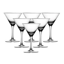 Набір келихів на високій ніжці 6 штук по 190 мл 6 штук для мартіні HP563 (LG-2148787645) Набір келихів на високій ніжці 6 штук по 190 мл 6 штук для мартіні HP563 (LG-2148787645)