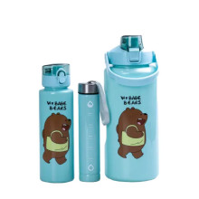 Набір пляшок 3 в 1 Панда з поїлкою і ручкою 0.3 (л) 0.7 (л) 2 (л) М'ятний HPZSB120014M (LG-2089147003) Набір пляшок 3 в 1 Панда з поїлкою і ручкою 0.3 (л) 0.7 (л) 2 (л) М'ятний HPZSB120014M (LG-2089147003)