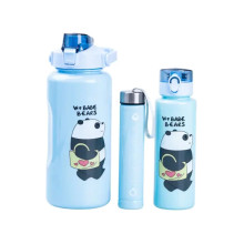 Набір пляшок 3 в 1 Панда з поїлкою і ручкою 0.3 (л) 0.7 (л) 2 (л) Синій HPZSB120014BL (LG-2089147004) Набір пляшок 3 в 1 Панда з поїлкою і ручкою 0.3 (л) 0.7 (л) 2 (л) Синій HPZSB120014BL (LG-2089147004)