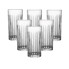 Набір склянок скляних із 6 штук по 360 мл прозорий HP4165 (LG-2148787589)