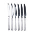 Набір столових ножів 6 шт нержавіюча сталь гальванічне покриття HP692 (LG-2050909590)