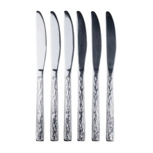 Набір столових ножів 6 шт нержавіюча сталь гальванічне покриття столовий набір HP96922 (LG-2049857561) Набір столових ножів 6 шт нержавіюча сталь гальванічне покриття столовий набір HP96922 (LG-2049857561)