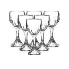 Келихи з товстого скла набір для вина з 6 штук по 157 мл HP550 (LG-2148787632) Келихи з товстого скла набір для вина з 6 штук по 157 мл HP550 (LG-2148787632)
