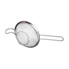 Дуршлаг-сито с ручкой 16 см мелкоячеистая сетка из нержавеющей стали HP-19-1-16CM