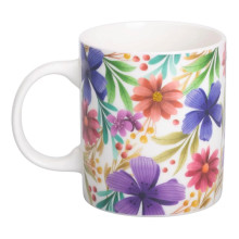 Кружка фарфоровая с рисунком 400 (мл) для чая и кофе RX-N240472V