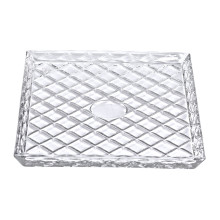 Блюдо для закусок Lirmartur стеклянное 24,5*20,5*2 см HP-YH-39 Блюдо для закусок Lirmartur стеклянное 24,5*20,5*2 см HP-YH-39