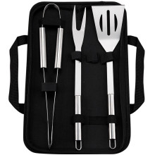 Набір аксесуарів для барбекю, мангала, гриля 3 предмети 40х10х5 см мангальне приладдя HP-20-71 (LG-HP-20-71) Набір аксесуарів для барбекю, мангала, гриля 3 предмети 40х10х5 см мангальне приладдя HP-20-71 (LG-HP-20-71)