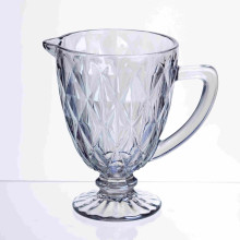 Кувшин для напитков Diamond Blue стеклянный 1 литр HP-19-273 кувшин для лимонада газанки лимонадник (LG-HP-19-273)
