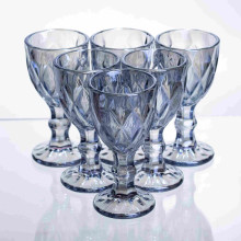 Набор рюмок Diamond Blue 6 штук по 40 мл HP-19-278 прозрачный рюмка для крепких напитков коктейлей шотов (LG-HP-19-278)
