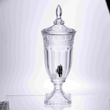 Лимонадница Topaz Crystal 2 литра с краном HP-19-292 кувшин диспенсер для воды и напитков прозрачный (LG-HP-19-292)