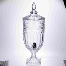 Лимонадница Topaz Crystal 5л с краном HP-19-294 кувшин диспенсер для напитков прозрачный (LG-HP-19-294)