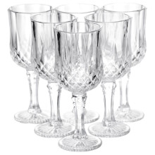 Набор бокалов для вина Vintage Crystal 6 штук по 150 мл Yiwu HP-34-73 (LG-HP-34-73) Набор бокалов для вина Vintage Crystal 6 штук по 150 мл Yiwu HP-34-73 (LG-HP-34-73)