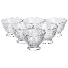 Набор креманок Crystal Daisy 6 штук по 200 мл Yiwu HP-34-74 (LG-HP-34-74) Набор креманок Crystal Daisy 6 штук по 200 мл Yiwu HP-34-74 (LG-HP-34-74)