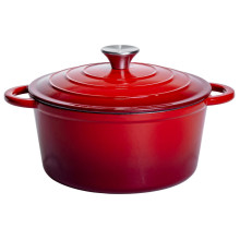 Кастрюля чугунная эмалированная 4 л, красный Yiwu HP-FLG-1 RED (LG-HP-FLG-1 RED) Кастрюля чугунная эмалированная 4 л, красный Yiwu HP-FLG-1 RED (LG-HP-FLG-1 RED)