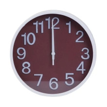 Годинник настінний 19,5 см, білий HP218W (LG-2041677152) Годинник настінний 19,5 см, білий HP218W (LG-2041677152)