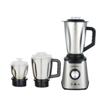 Блендер з чашею 1.5 літра для коктейлів та смузі портативний 2 режими швидкості з кавомолкою 1000 Вт Sokany SK-187 (LG-2303821299)