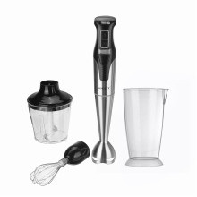Блендер ручний занурювальний з нержавіючої сталі Sokany універсальний 4 в 1 металевий 1000 Вт смузі мейкер потужний SK-758-4 (LG-2303821301)