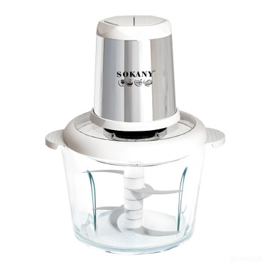 Чопер подрібнювач Sokany SKYM7034WST з чашею 2,5 літри 800 Вт (LG-1892806117)