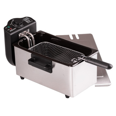 Фритюрниця професійна Sokany WJ800 на 3.5 літра, 2000 Вт, 2000 Вт (LG-2024639572)