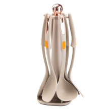 Набір кухонного приладдя на підставці 6 шт сірий HP27473B (LG-2183918609) Набір кухонного приладдя на підставці 6 шт сірий HP27473B (LG-2183918609)