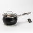 Набір посуду для приготування з нержавіючої сталі 12 предметів, чорний HP33548 (LG-HP33548)