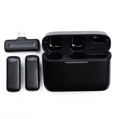 Петлічка для телефону бездротова набір 2 шт блютуз мікрофон петличний з шумозаглушенням HP176096 (LG-HP176096)