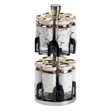 Набір для спецій на підставці карусель12 баночок по 120 мл HP1333 (LG-HP1333) Набір для спецій на підставці карусель12 баночок по 120 мл HP1333 (LG-HP1333)