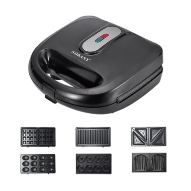 Мультипекар Sokany SK-908 6 в 1 750 Вт (LG-SK-908)