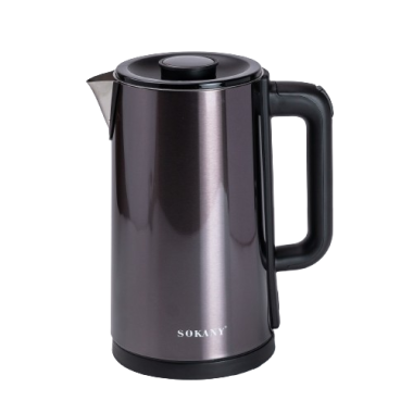 Електрочайник Sokany SK-09018 3 літри Сірий (LG-SK-09018G)