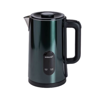 Електричний чайник Sokany SK-09019GR 3 літри Зелений (LG-SK-09019GR)