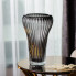 Скляна ваза, декоративна, сіра, 27,5 см HP-1730 (LG-2350684513)