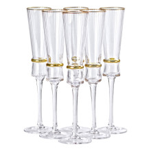 Келихи для шампанського, 200 мл, набір із 6 штук HP-16-8 (LG-2350684522) Келихи для шампанського, 200 мл, набір із 6 штук HP-16-8 (LG-2350684522)