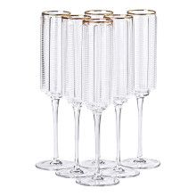 Келихи для шампанського, 300 мл, набір із 6 штук HP-16-14 (LG-2350684528) Келихи для шампанського, 300 мл, набір із 6 штук HP-16-14 (LG-2350684528)