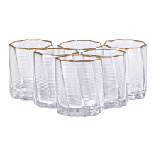 Набір із шести склянок об'ємом 300 мл для лимонаду, соку та коктейлів HP-16-16 (LG-2350684530)