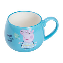 Кухоль Peppa Pig порцелянова 400 мл синя HP-15-14 (LG-2350684554) Кухоль Peppa Pig порцелянова 400 мл синя HP-15-14 (LG-2350684554)