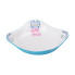 порцелянова глибока глибока квадратна тарілка для дітей 350 мл HP-15-16 (LG-2350684556)