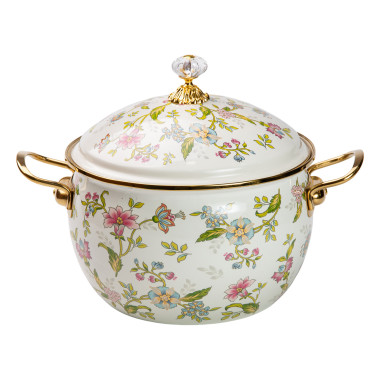 Емальована каструля об'ємом 5 літрів HP-2-112 (LG-2350684578)